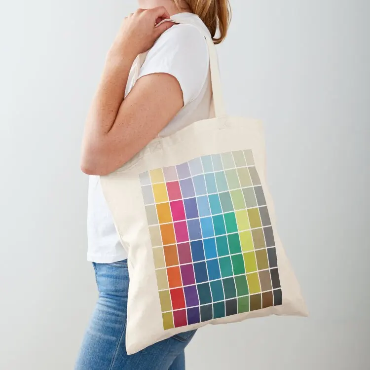 الروح الملونة - جميع الألوان معًا حمل حقيبة نسائية حقائب صديقة للبيئة حقائب يد نسائية حقائب قماش #1