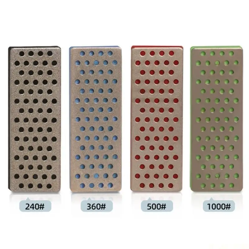 M5TC 4Pcs/pack Snowboard Whetstone Stone File Edges Polishing Tool Set Ski Snowboard Stone Ski Edges Sharpener Edges Files