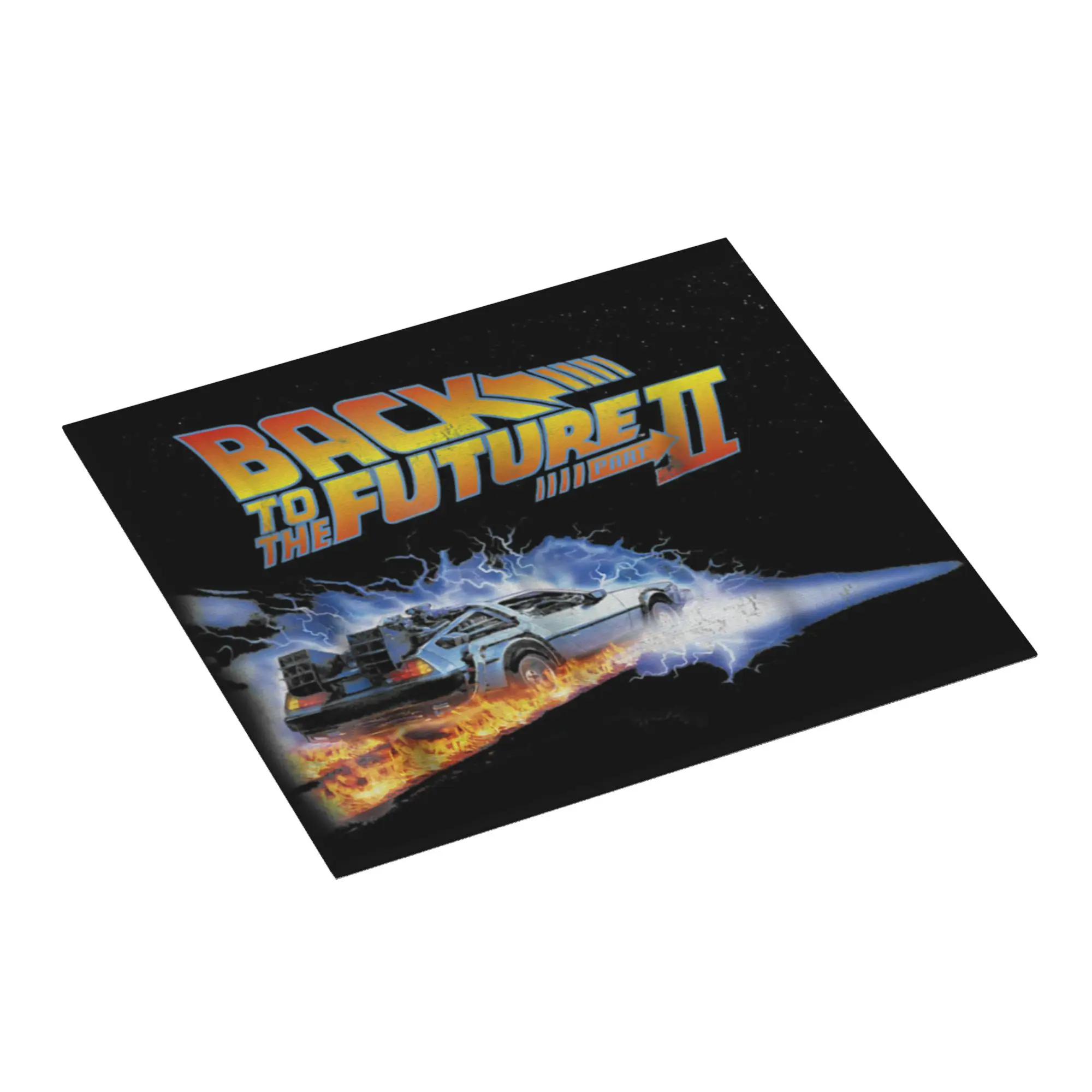 Movies Race Cars Back To The Future Drying Mat For Kitchen Waterproof Non‑Slip Oil Proof Reusable Countertop Protector Mat