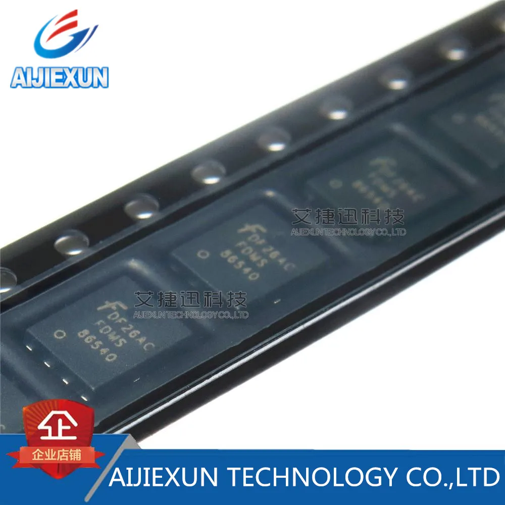 

10 шт. FDMS86540 QFN N-канальный силовой МОП-транзистор 60 В, 50 А, 3,4 м, новый и оригинальный