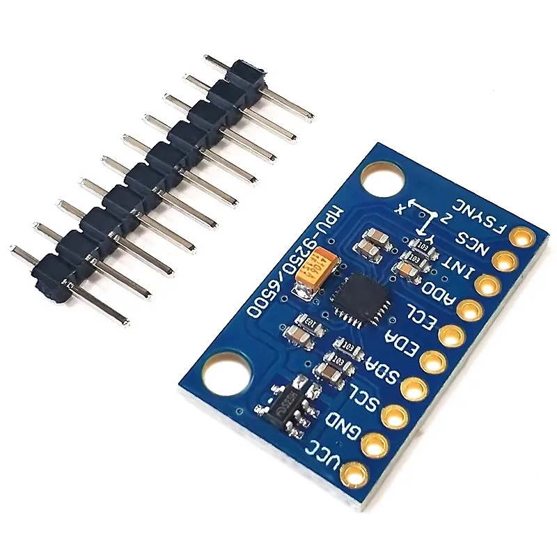 

1Set IIC I2C SPI MPU6500 MPU-6500 6-Axis Gyroscope Accelerometer Sensor Module Replace MPU6050 For Arduino With Pins GY-6500