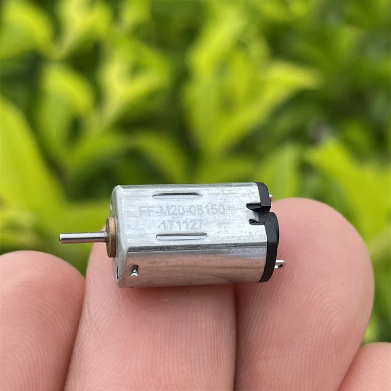 

FF-M20 Mini 10mm*8mm Electric Motor DC 1.5V 3V 3.7V 15000RPM High Speed Precious Metal Brush Micro Motor DIY Toy Car Boat Model