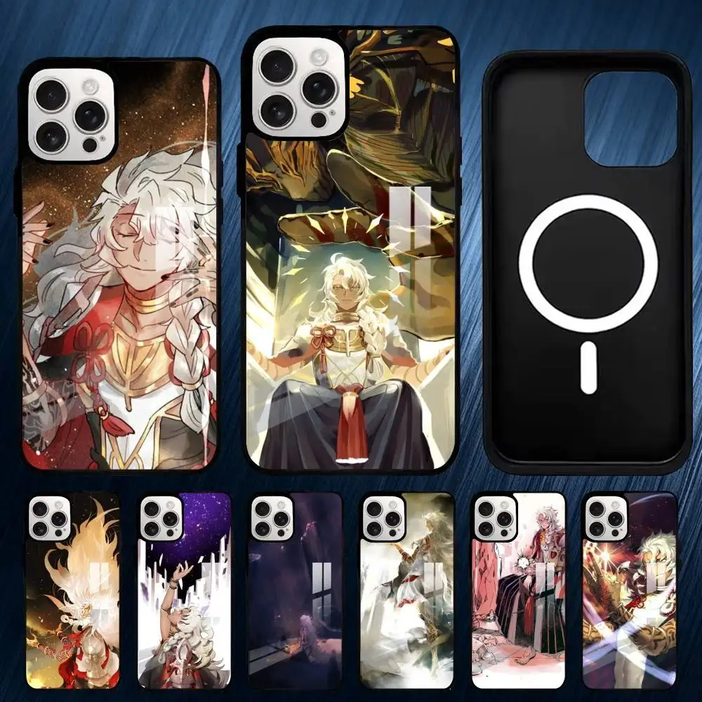 

Grand Caster Solomon Phone Case For iPhone17,16,15,14,13,12,11,Plus,Pro,Max For Magsafe Wireless Charging case