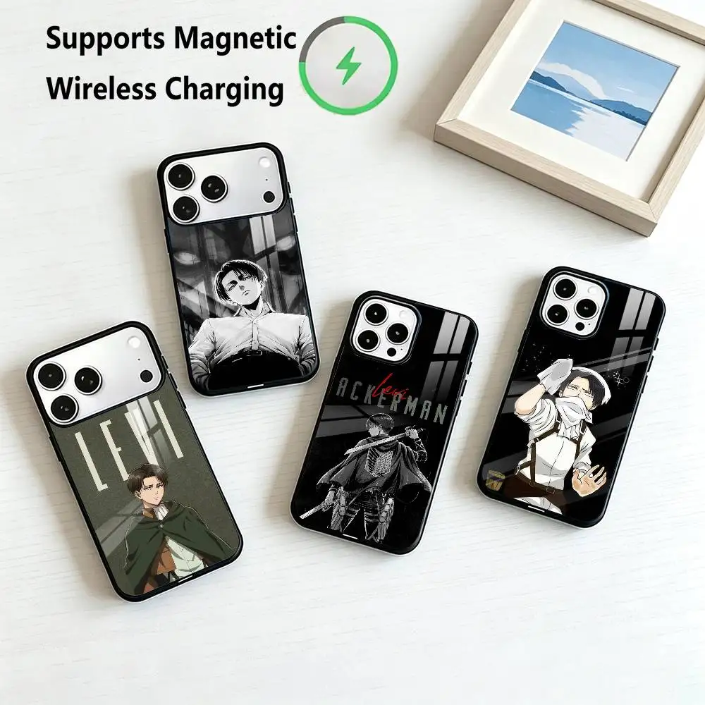 capa-de-celular-attack-on-titan-l-levi-ackerman-para-iphone-17-16-15-14-13-12-11-plus-pro-suporta-carregamento-magnetico-sem-fio-presente