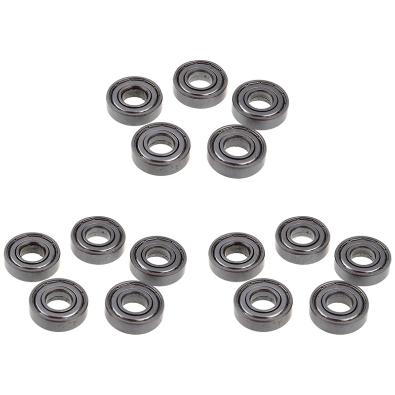 

15 Pcs 12Mm X 28Mm X 8Mm 6001Z Shielded Deep Groove Radial Ball Bearing