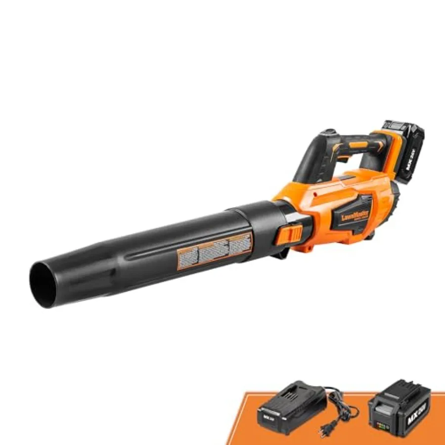 

Leaf Blower Cordless Leaf Blower 24V Max with 4.0Ah Battery and a Charger-CLBL2417A