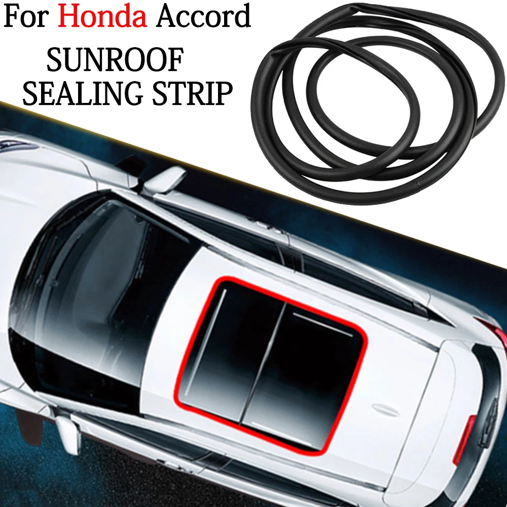 5mCar Sunroof Glass Weatherstrip Rubber Seal For Honda Civic Accord CRV Hybrid Insight Odyssey Pilot Car Accessories 70205T2AA01