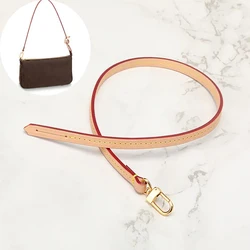 Genuine Leather Bag Handle Short Strap Shoulder Detachable Bag Replacement Women Cowhide Wrist Strap Accessories