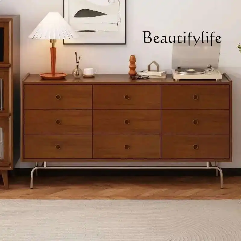 

Mid Century Modern TV Stand for TVs Up To 32", Vintage Sideboard Buffet Cabinet Credenza, Media Console Entertainment Center