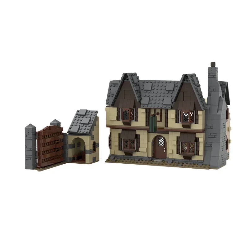 Modelo de película estrella, bloques de construcción Moc, tecnología de la casa Medieval Times, bloques modulares, regalos, juguetes de Navidad, conjuntos DIY de montaje