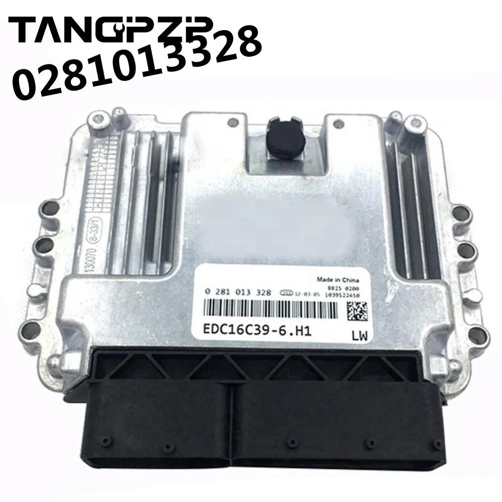 NEW 0281013328 Original Diesel Engine Computer Board ECU EDC16C39-6 Fit for Great Wall Wingle Haval 2.5T 2.8T No Anti-theft