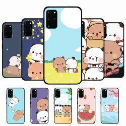 Cute BuBu DuDu Phone Case For Samsung S 9 10 20 21 22 23 30 23plus lite Ultra FE S10lite Fundas