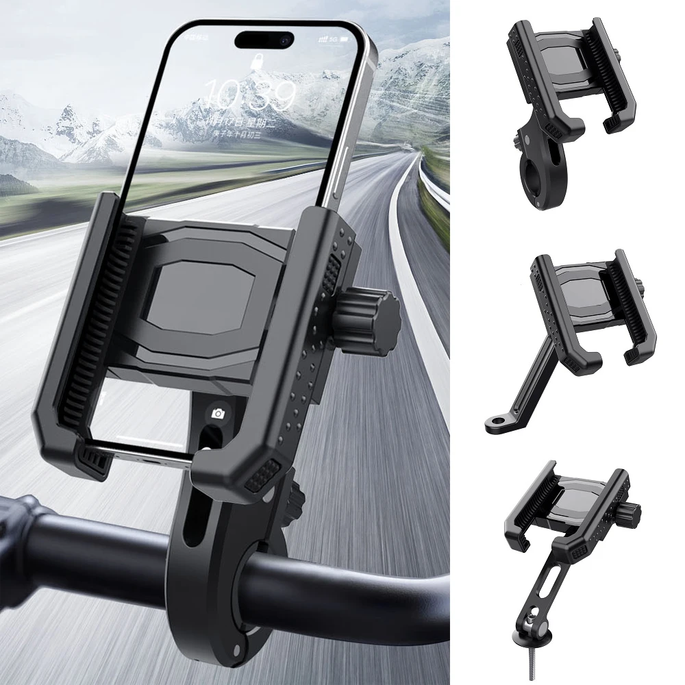 

Держатель для телефона на руль велосипеда, мотоцикла, скутера, зеркала заднего вида