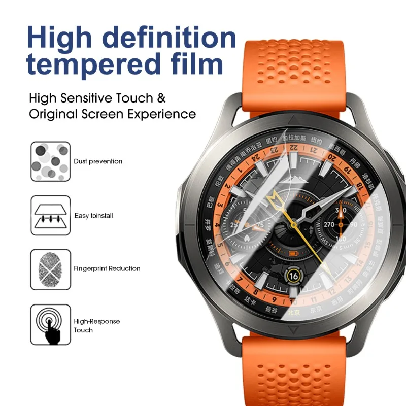 5/10Pcs Ultra-Thin Hydrogel Screen Protector for Xiaomi Watch S5 S4 HD Anti-Scratch Clear TPU Film for Mi Watch S5 Soft Cover