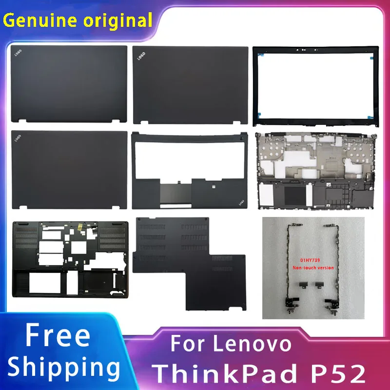 

New For Lenovo ThinkPad P52;Replacemen Laptop Accessories Lcd Back Cover/Palmrest/Bottom With LOGO 02HK823 01HY779