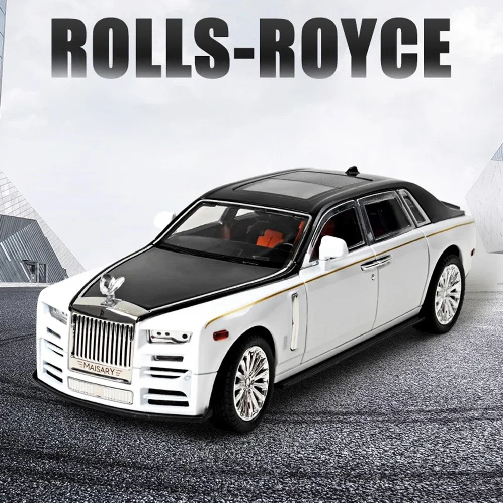 1:22 رولز رويس فانتوم باجاني هوايرا سيارة لعبة مجسمة دييكاست المعادن الصوت ضوء التراجع مصغرة السوبر الأولاد هدايا عيد ميلاد