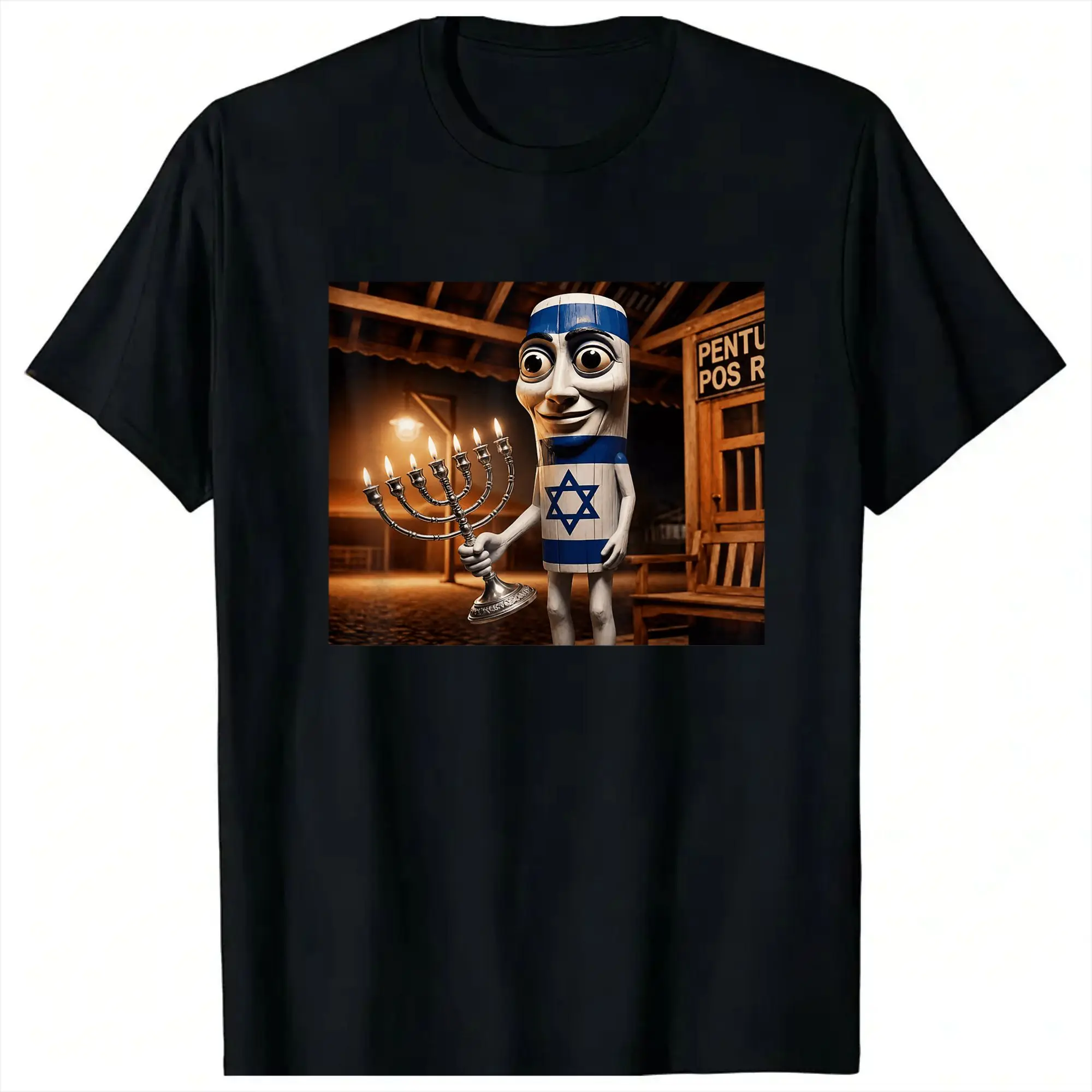 Casual T Shirt Summer Tung Tung Tung Sahur Jewish Italian Brainrot Meme T-Shirts  Cotton Tee Shirt for Man Short Sleeve Tops