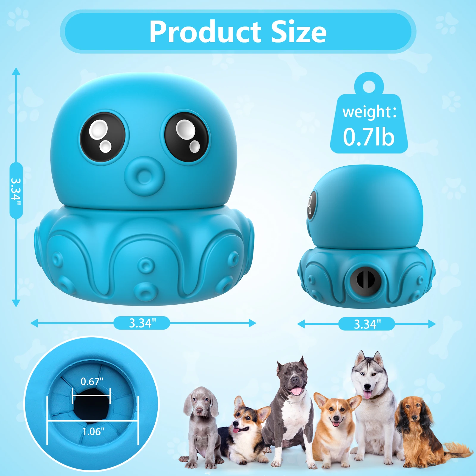 Thumbnail 3 - #76 Latest Treat Dispensing Dog Toys Offers