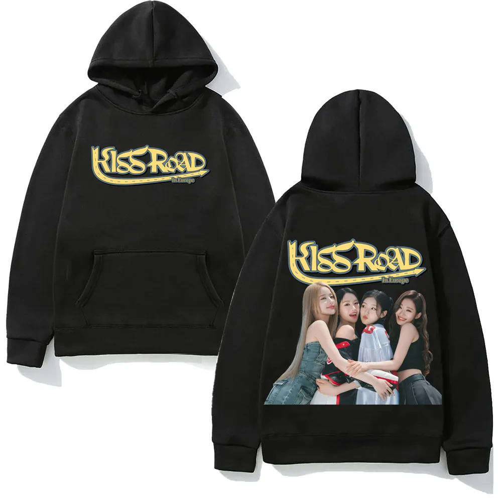 Kiss of Life 2025 New 후드 티 Kiss of Life 스웨트 패션 여성 필수 의류 유니섹스 캐주얼 풀오버 Y2K 편안한