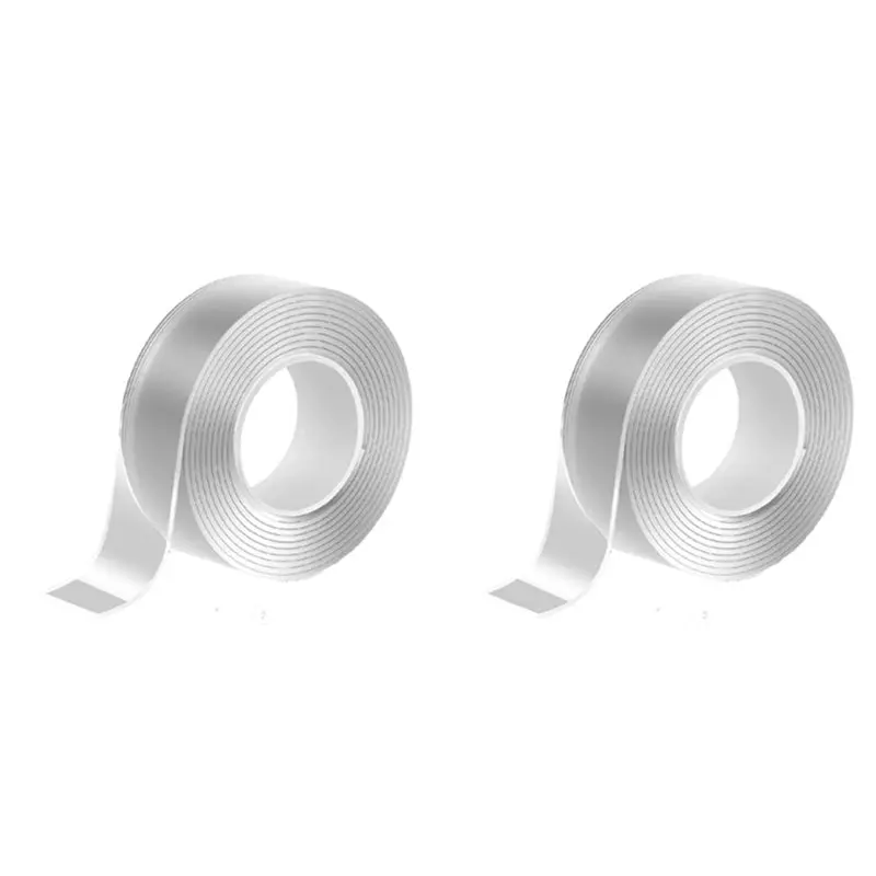 ABWR-2X Double-Sided Nano Tape, Super Strong Adhesive, 3 Meter X 3Cm, Removable, No Residue, Ideal For Home, Kitchen