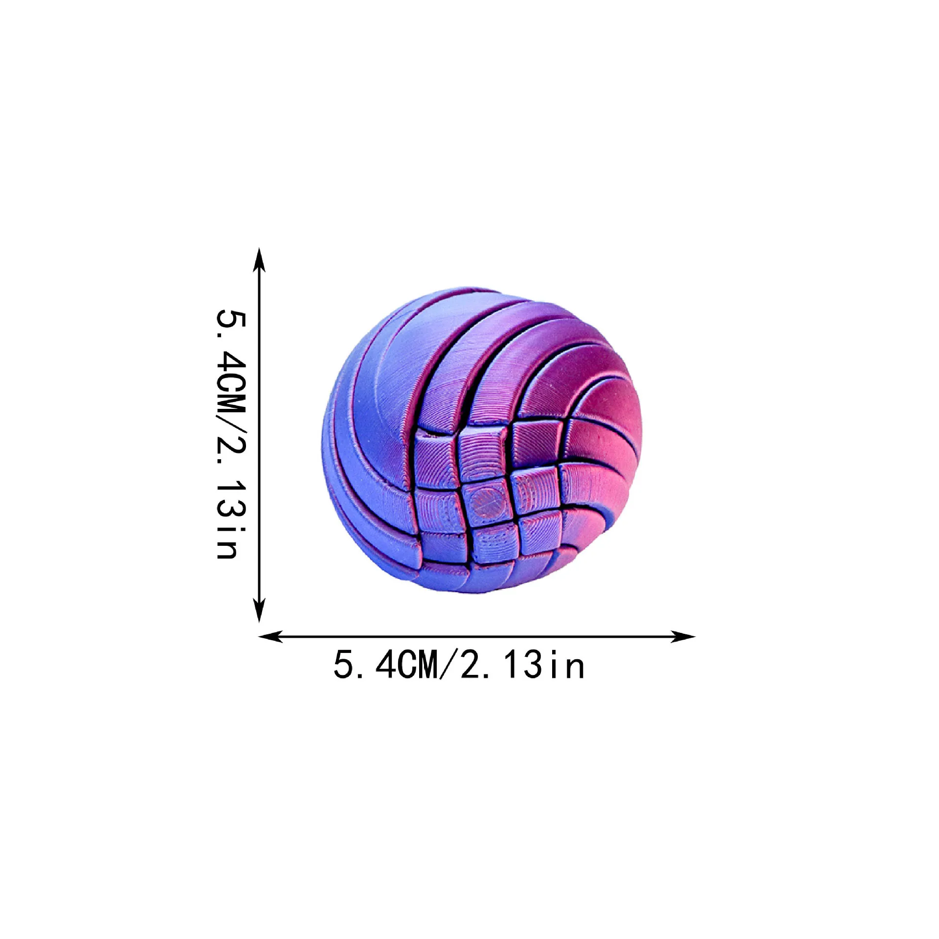 ثلاثية الأبعاد الوحل الكرة تململ لعبة دوامة الإجهاد الإغاثة لعبة حسية للأطفال البالغين عيد الميلاد هدايا حفلة عيد ميلاد القلق الإغاثة اللعب #6