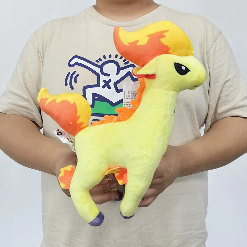 Pokemon Kawaii Ponyta Pluszaki Kreskówkowe i Śliczne Ogniste Konia Lalki Poduszki Dekoracyjne Prezent Urodzinowy Dla Dzieci Przyjaciół Chłopców