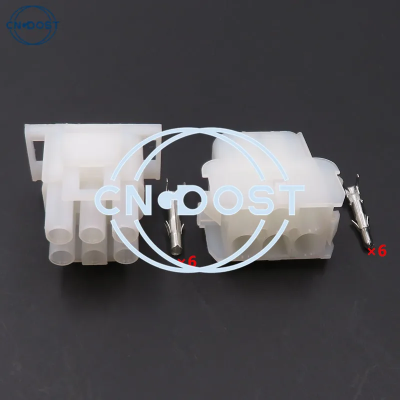 

1 Set 6 Pin 63080 Electrical Connector Plug Wiring Harness Socket AC Assembly For Elevator Auto Automobile