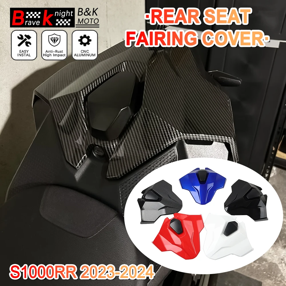 

S1000rr 2024 Motorcycle Rear Passenger Cowl Seat Back Cover Fairing Part For BMW S1000RR 2023-2024