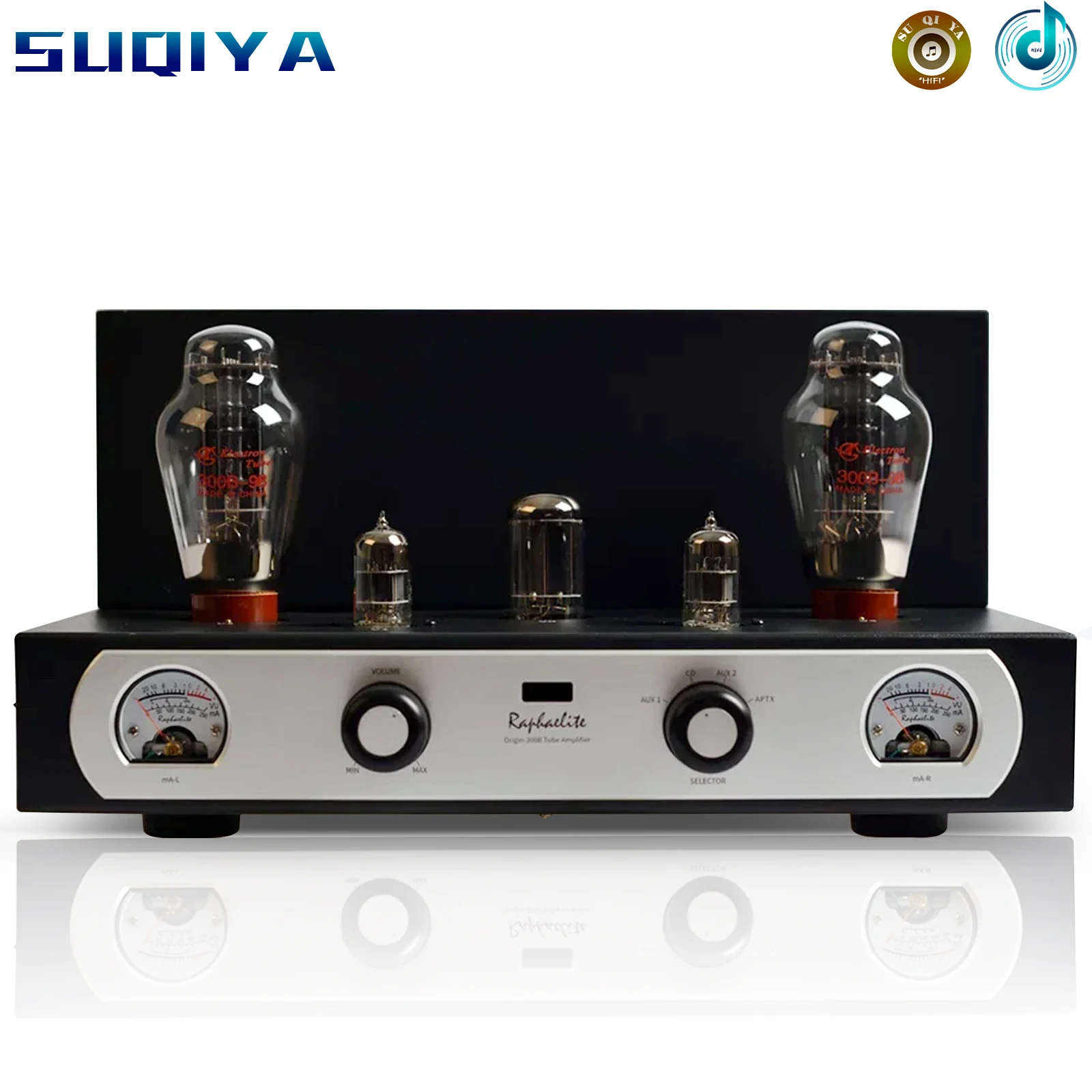 

Raphaelite ORIGIN 300B Bluetooth Tube Amplifier HIFI EXQUIS Single-ended Lampe Amplifier