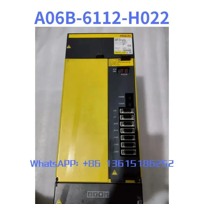 A06B-6112-H022 Used drive running function OK