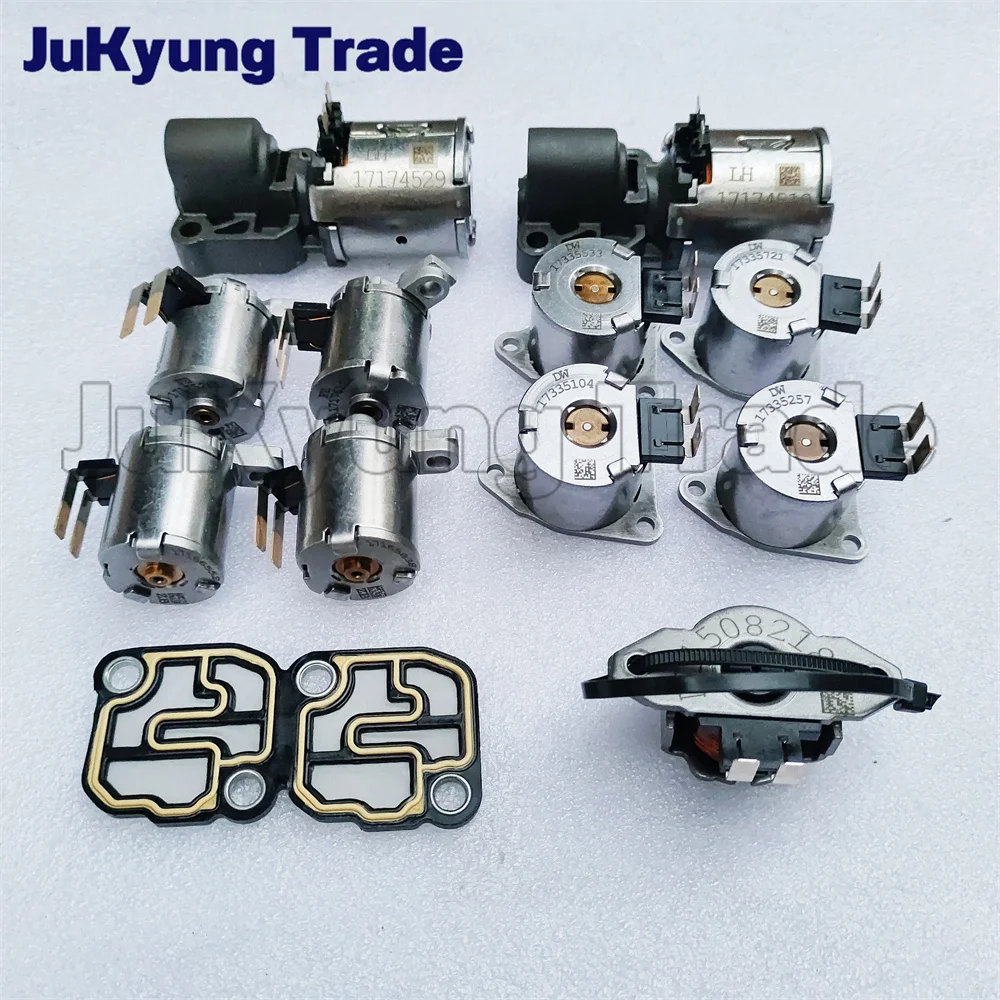 02E DQ250 DSG 6-Speed Transmission Valve Solenoids Kits 02E325025AJ 02E321371E For A3 Q3 Seat Touran Golf Passat