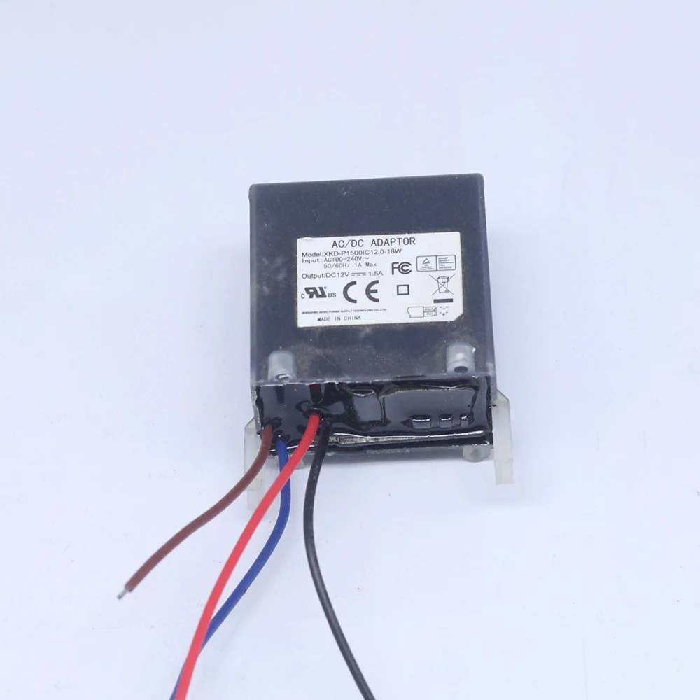 XKD-P1500IC12.0-18W AC100-240V 50/60Hz 1A Max DC12V 1.5A for Waterpik WP660 662 670 674 676 GT2 GT3 GT5 Power Supply Replacement