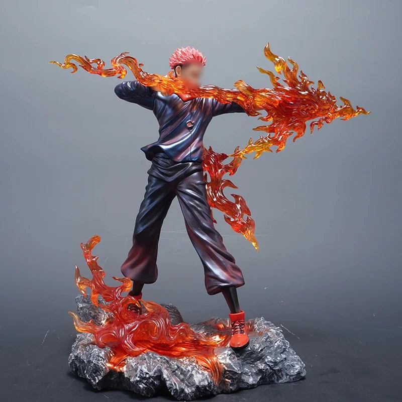 ملك المشدات نموذج Sukuna Yuji Itadori مجموعة جراج شخصيات الحركة الرسوم المتحركة الطرفية دليل سطح المكتب حلية أنيمي الهدايا اللعب