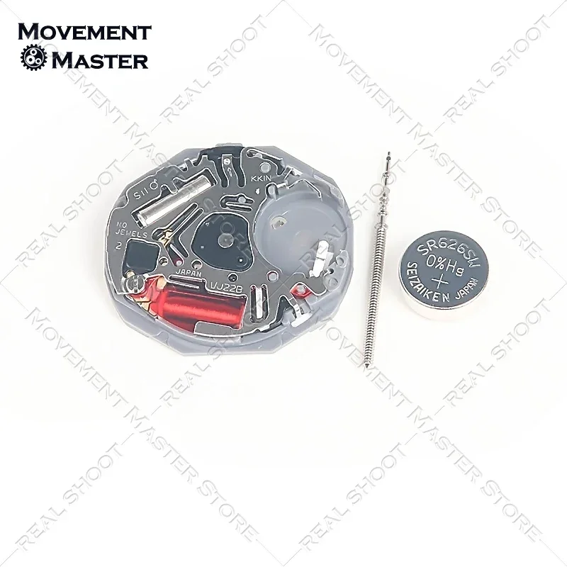 VJ22 Movement VJ22B Quartz Movement Date At 3/6 Japanese New Original Watch Movement Accessories