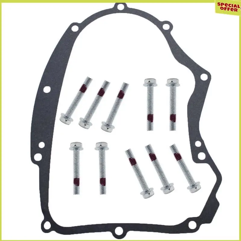 Junta do cárter do trator de gramado A34R Forbriggs & Stratton 273488, 690945, 697227, 591911 2000-2008 Kit de conjunto de junta do cárter