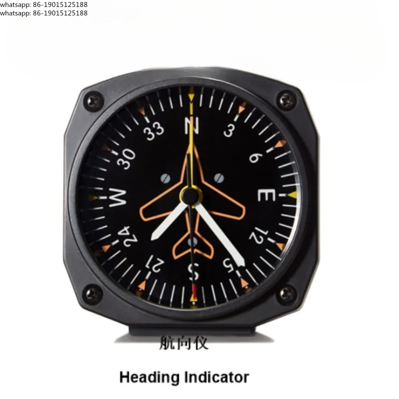 Aircraft instrument clock, aviation simulation instrument alarm clock, factory direct sales