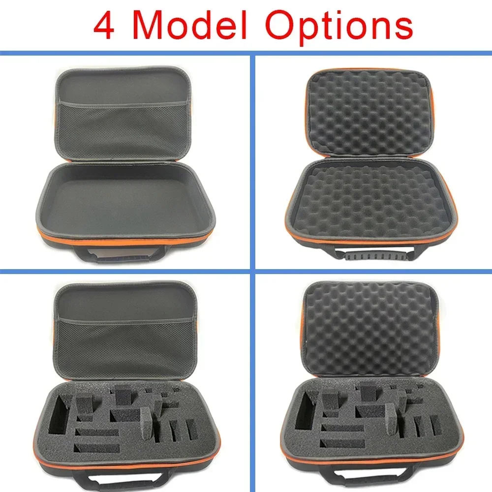 DIY Foam Hard Storage Box Shockproof Customized Travel Zipper Color Box Case For Outdoor Tool Accessories Camera Collection Bag