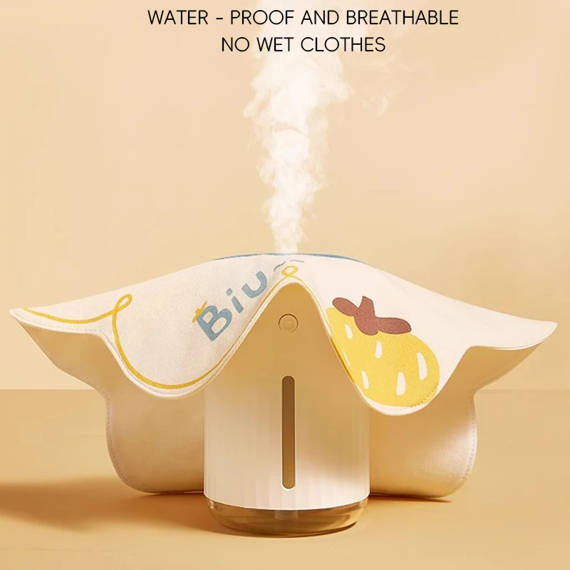 3 Buah Oto Tahan Air untuk Bayi Pola Bordir Oto Bayi Nyaman Oto Bayi Baru Lahir Hadiah Oto Katun Nyaman