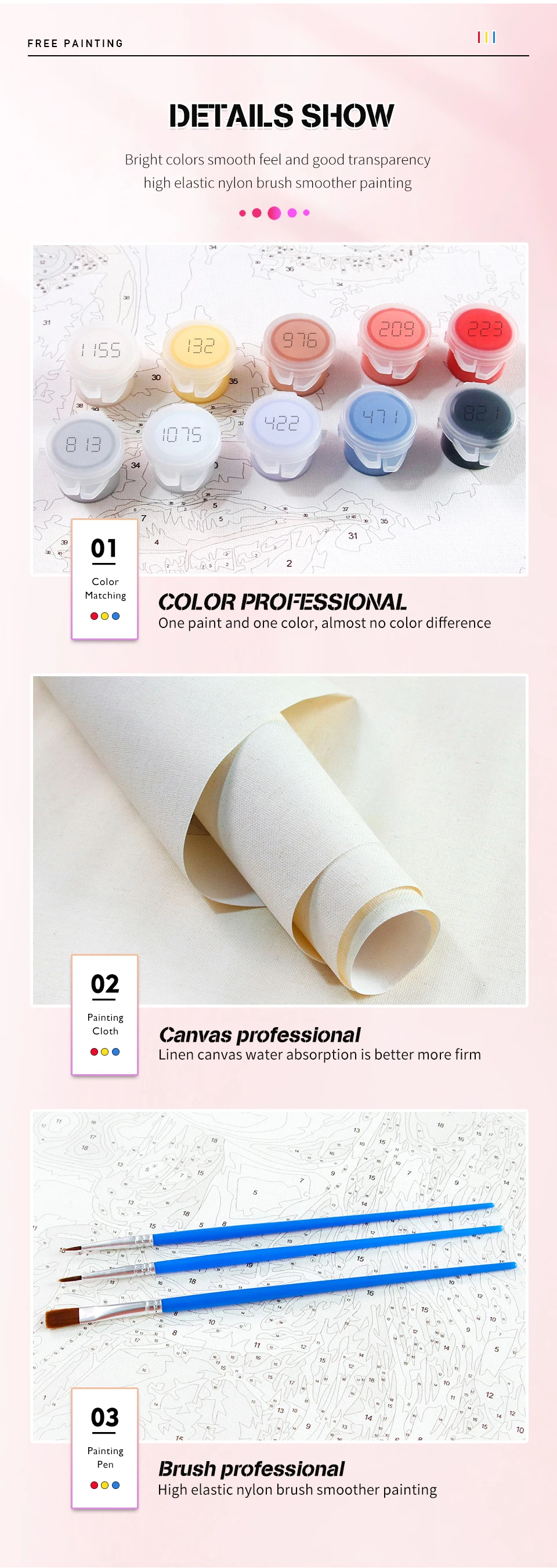 Malen nach Zahlen Dropshipping Personalisiertes Foto Individuelles DIY-Bild Zeichnen und Ausmalen nach Zahlen Acryl Katze für Erwachsene Ohne Rahmen – Detail 12