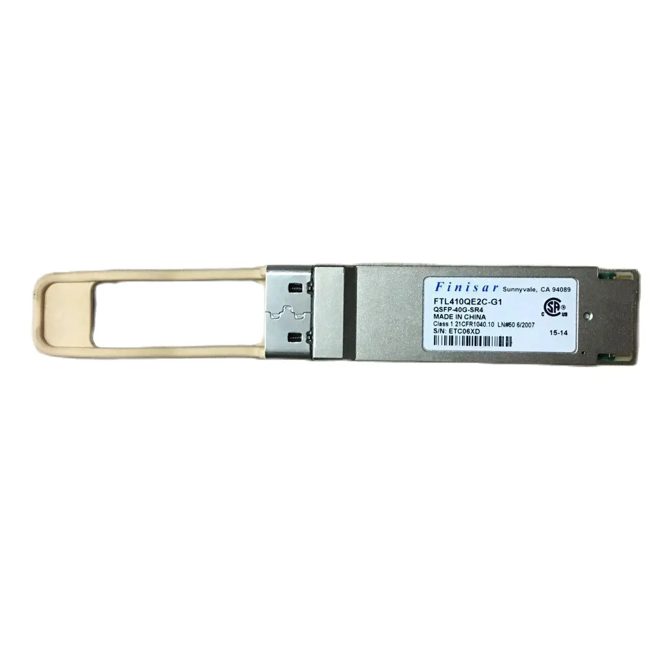 

FTL410QE2C-G1 QSFP-40G-SR4 Finisar 40BASE-SR4 150m QSFP+ Optical Transceiver