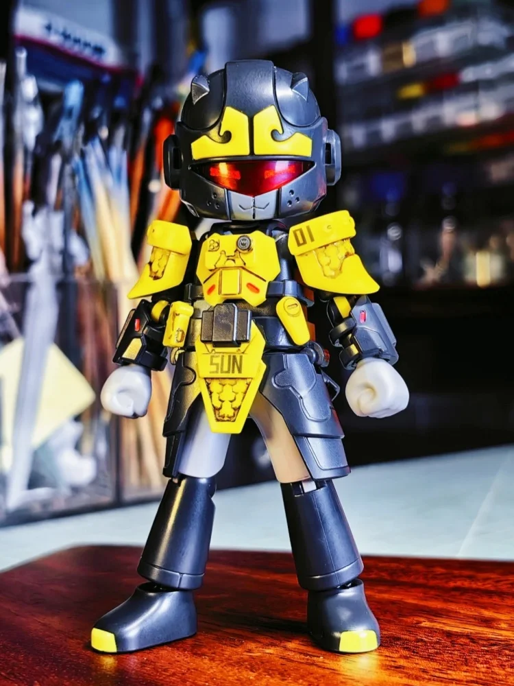 Blokees heróis montagem ilimitada zhao yun guan yu zhang fei figura mecha sun wukong lei zhenzi presente figura de ação crianças brinquedo