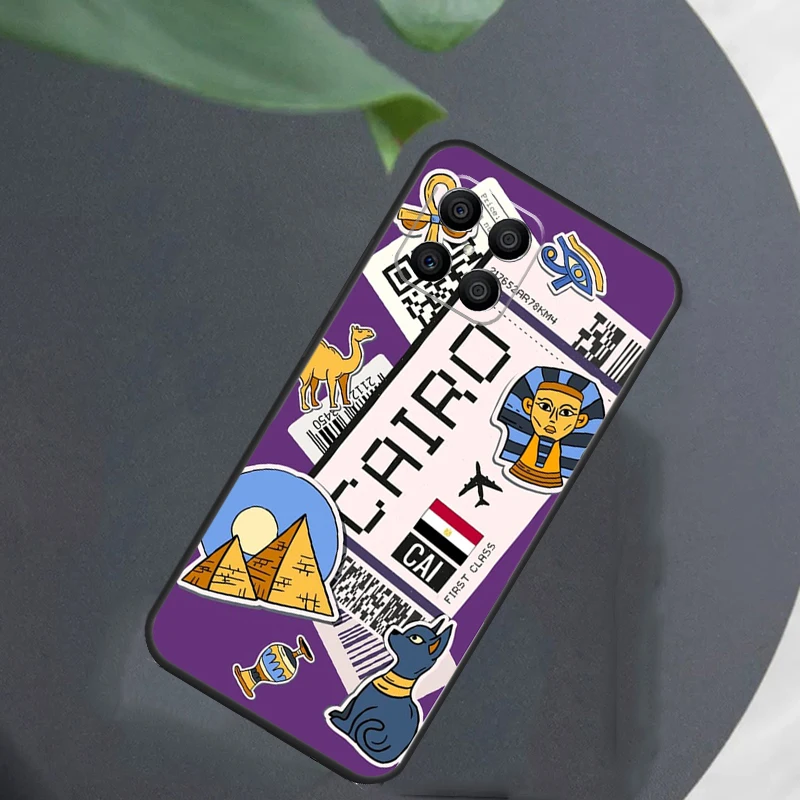 حافظة New York TOKYO Traveltickets لهاتف Honor Magic 8 7 6 5 Pro لهاتف Honor X9c X9b X9a X8a X8b 50 70 90 200 400 Lite