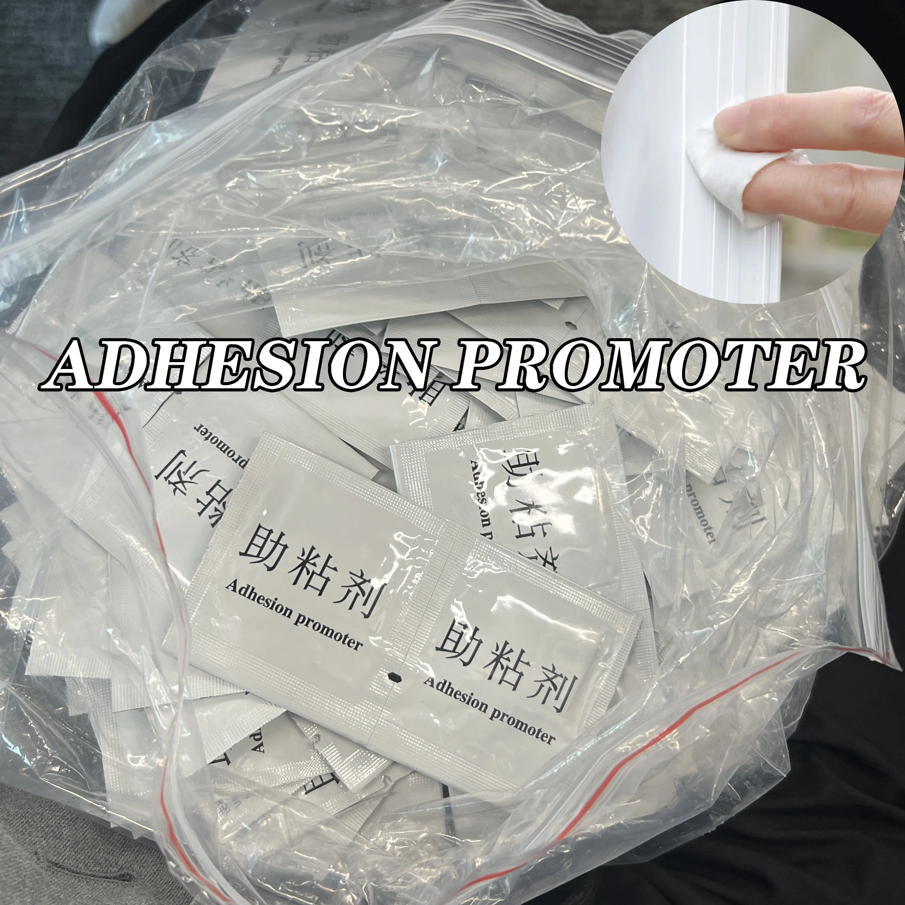 3ML Primer Adhesion Promoter Bags Non-Woven Wipes for Double Sided Adhesive Tape Enhancers