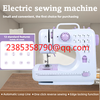 Household desktop handheld small sewing machine electric multifunctional 505A sewing machine, fully automatic with locking edge