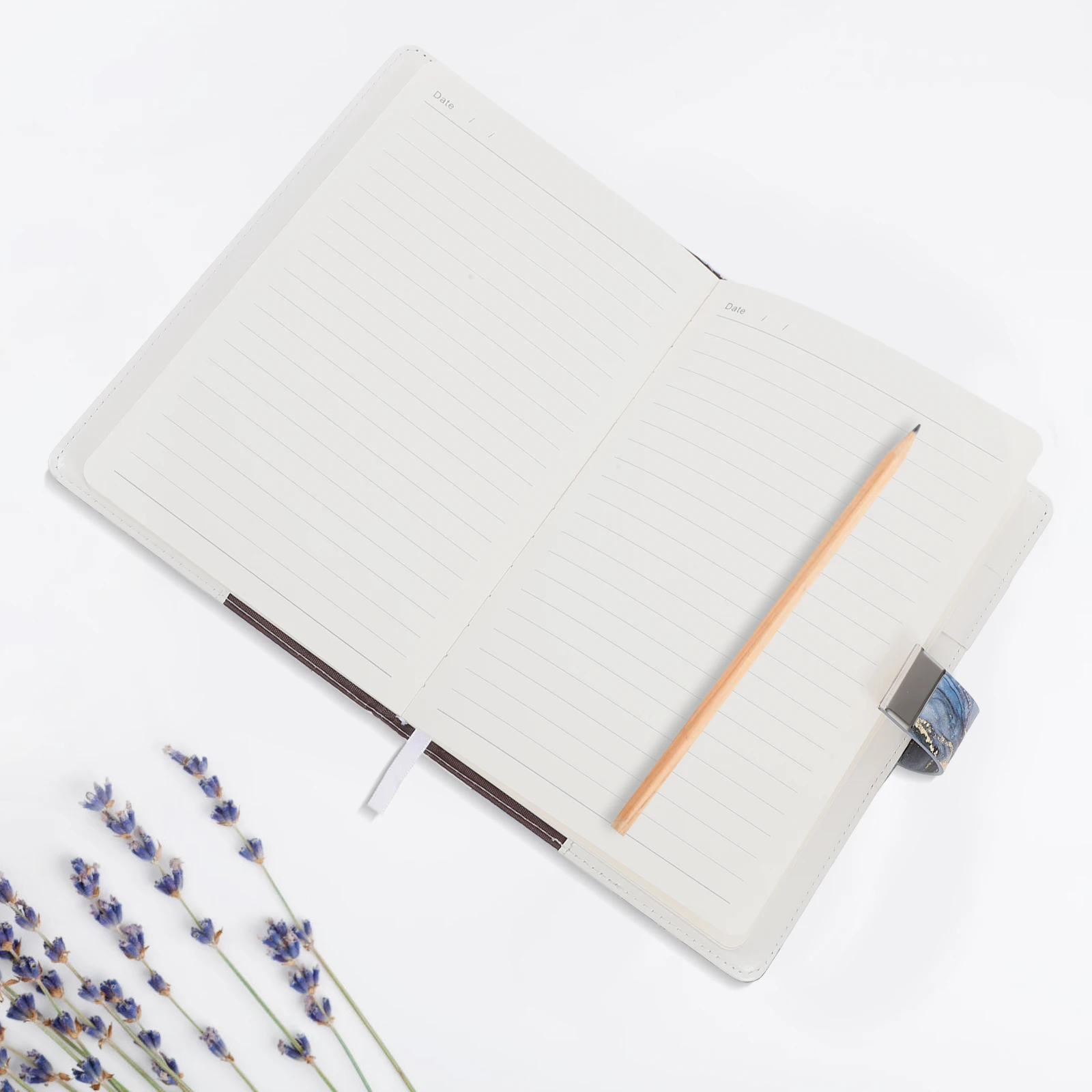 A5-Passwort mit PU-Tagebuch, Tagebuch mit Passwortbuch mit Schloss, Handkontobuchnotizen