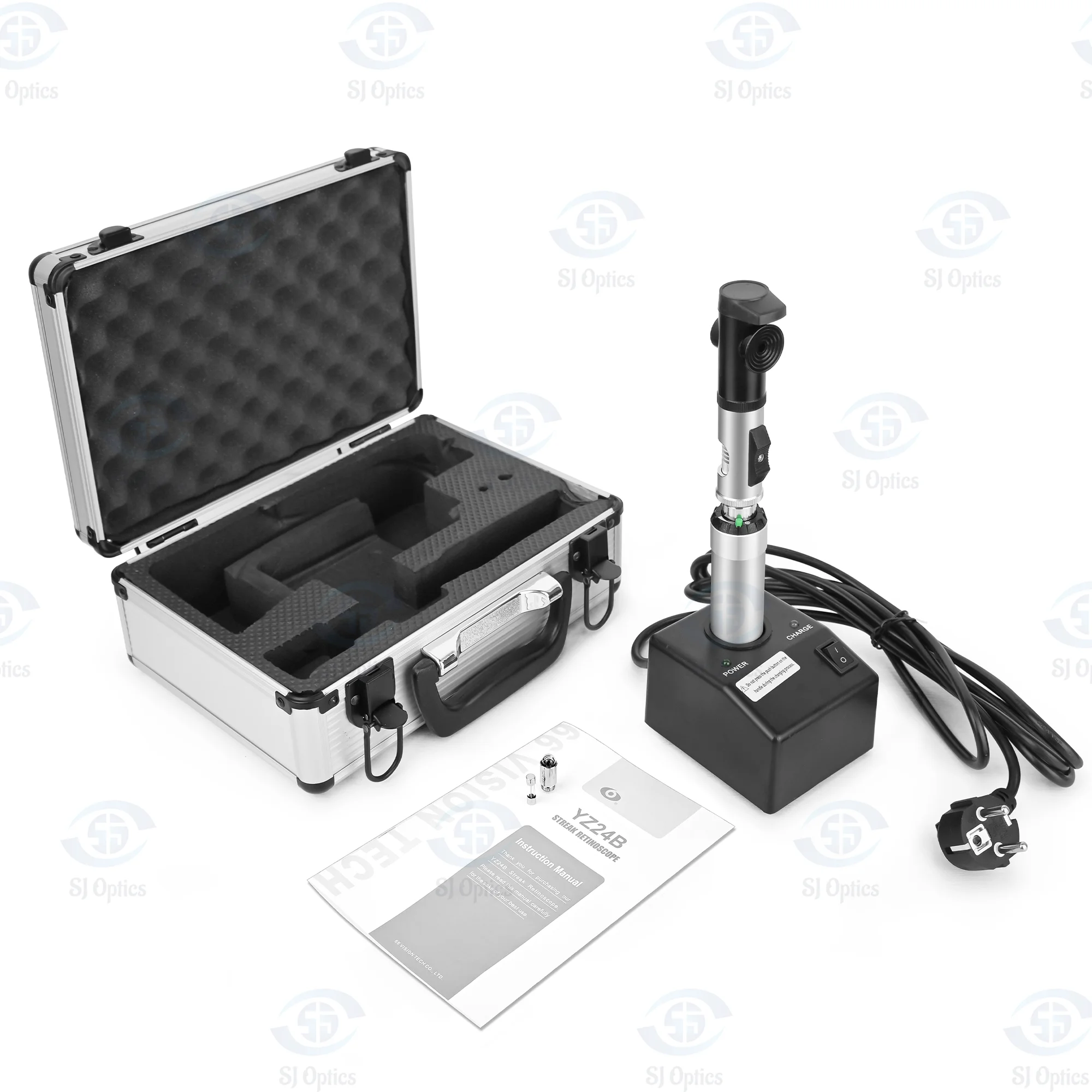 

SJ Optics Portable Indirect Opthalmoscope Good Price Optical Equipments Rechargeable Otoscope YZ-24B
