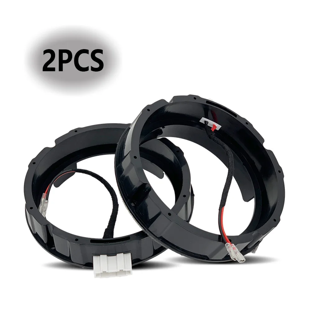 1 paire d'adaptateurs de haut-parleur de voiture pour Volkswagen Magotan Sagitar Tiguan Skoda Octavia support Audio 6.5 8 pouces spécial avec prise sans perte