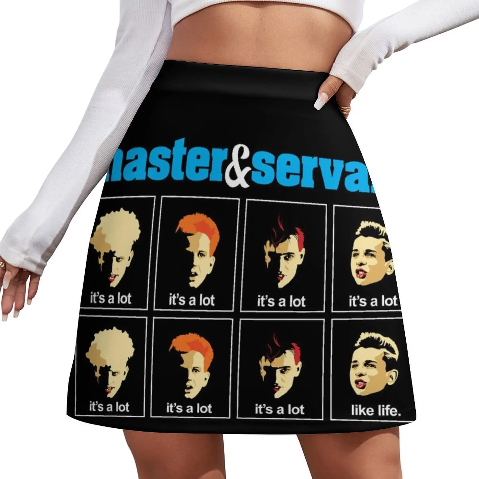 

Master and Servant Mini Skirt Women's summer skirt women's clothing korea stylish 90s vintage clothes kawaii clothes