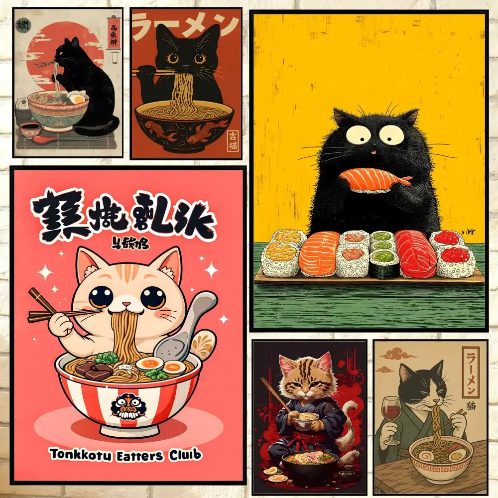 Art Theme Black Cat…