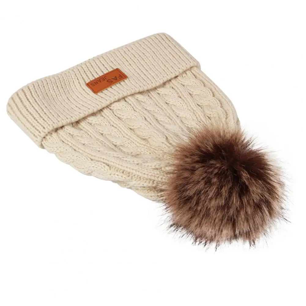 Плотная зимняя шапка, уютный Комплект детских зимних аксессуаров, плюшевая вязаная шапка, шарф, перчатки с нескользящим дизайном, теплостойкость для мальчиков